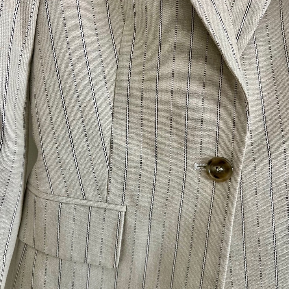United Colors of Benetton - Women's Pinstripe Pants Suit (38)